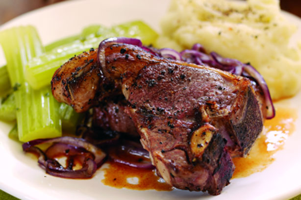 Pan Fried Lamb Chops Main Course Recipes Goodtoknow Pan Fried Lamb Chops Recipe