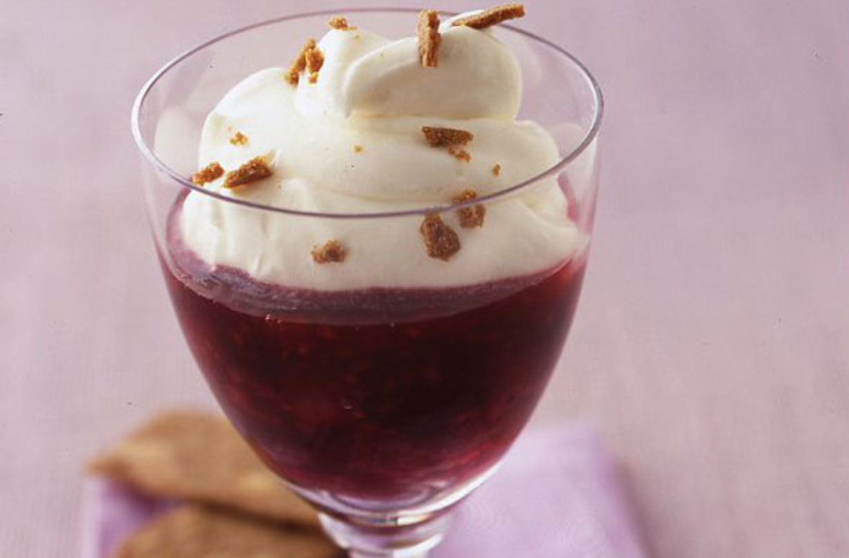 Berry Compote With Lemon Syllabub Dessert Recipes GoodtoKnow