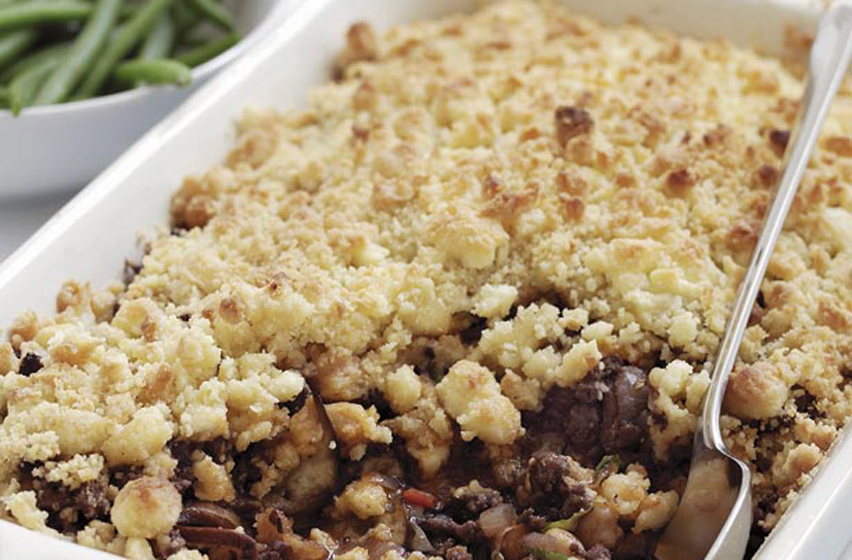 Spiced Lamb Crumble Main Course Recipes GoodtoKnow