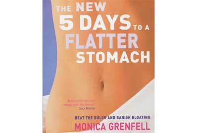 The new 5 days to a flatter stomach by Monica Grenfell