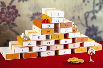 Christmas advent calendar