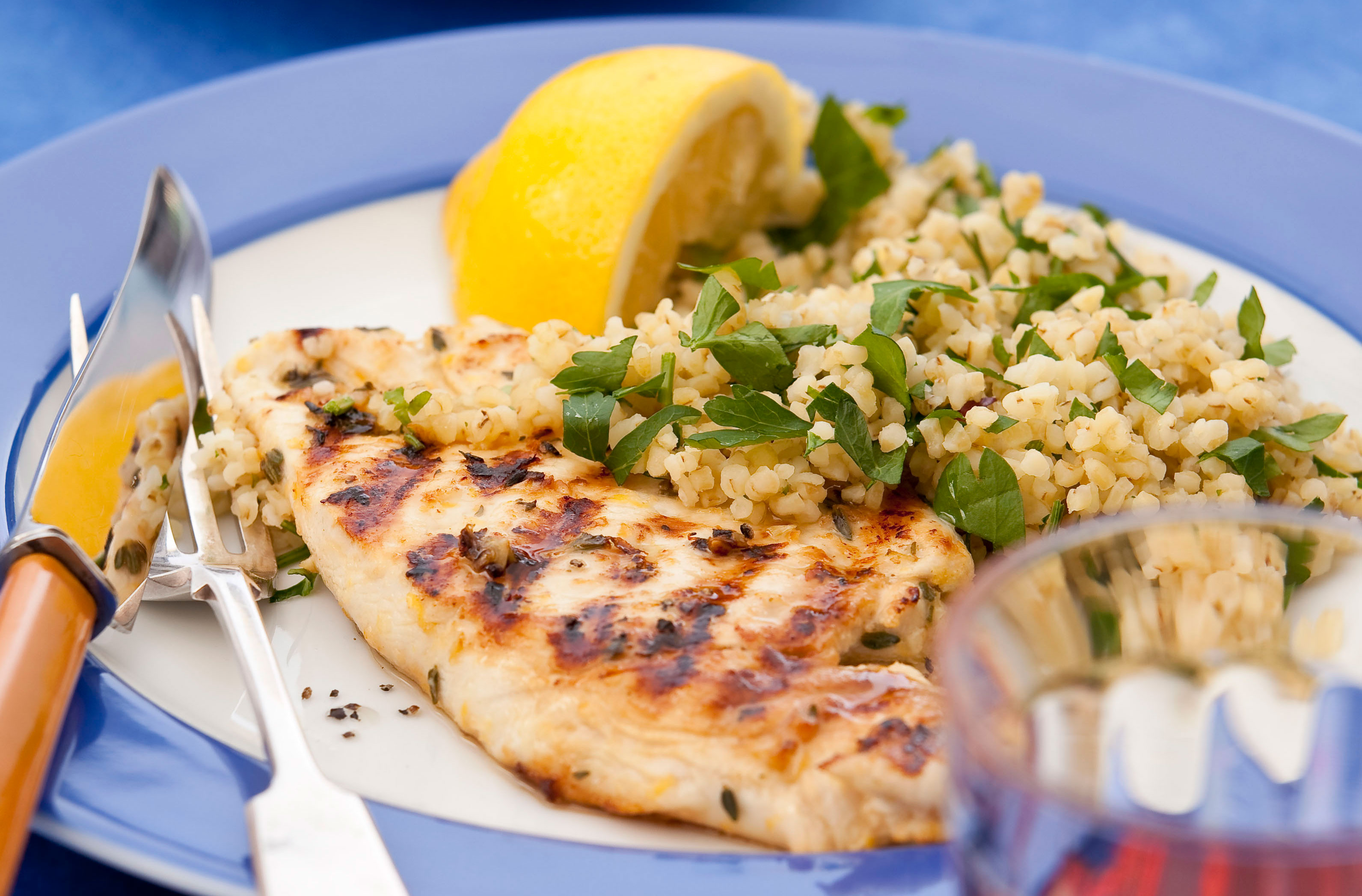 Griddled Chicken Escalopes Greek Recipes GoodtoKnow
