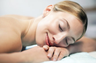 Woman relaxing