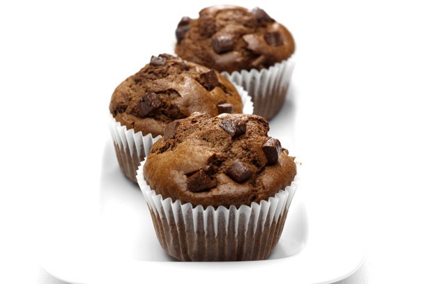 Speedy chocolate muffins