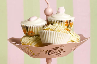 Rachel Allen's iced vanilla cupcakes