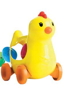 Tomy Egg Parade Push Along Toy