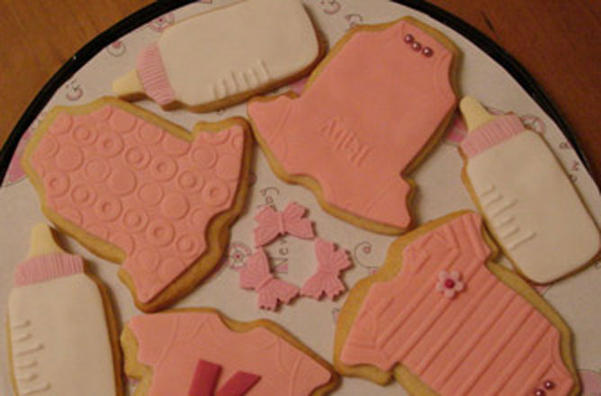 baby bottle cookies
