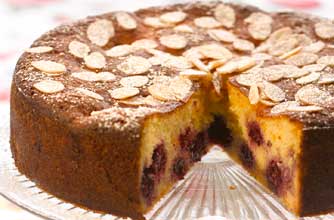 Gizzi Erskine's blackberry Bakewell cake recipe