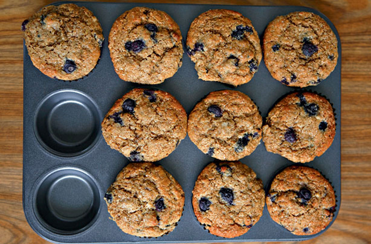 Gordon Ramsay's Blueberry Muffins American Recipes GoodtoKnow