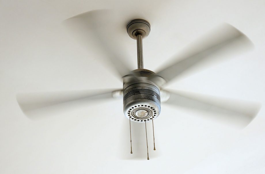 how to keep cool ceiling fan