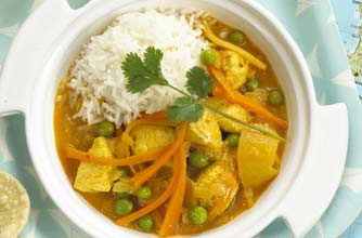 Annabel Karmel's fruity chicken curry