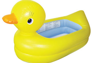 Inflatable duck