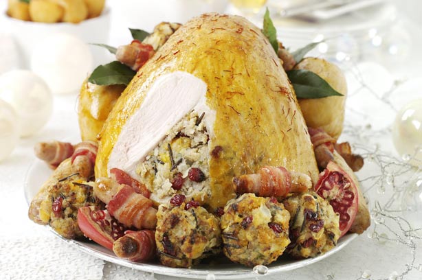 Phil Vickery's saffron turkey