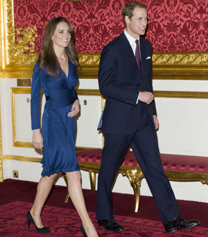Kate and Wills' engagement pics