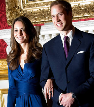 Kate and Wills' engagement pics