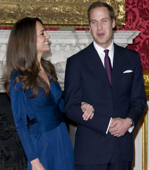 Kate and Wills' engagement pics