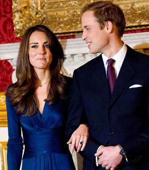 Kate and Wills' engagement pics