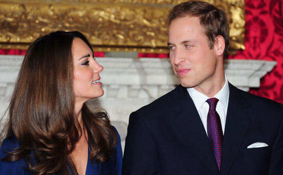 Kate and Wills' engagement pics