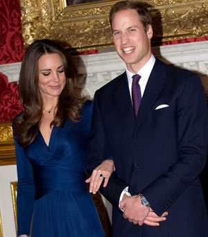 Kate and Wills' engagement pics