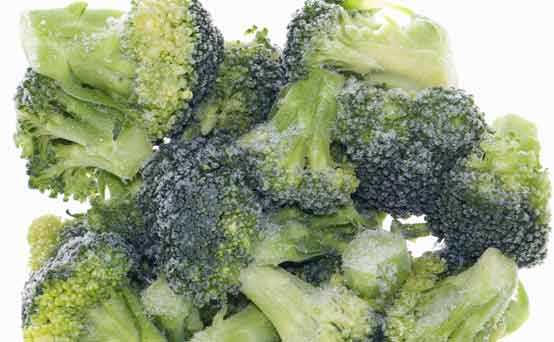 Frozen broccoli