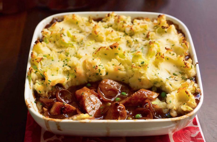 Sausage and mash bake 920x605