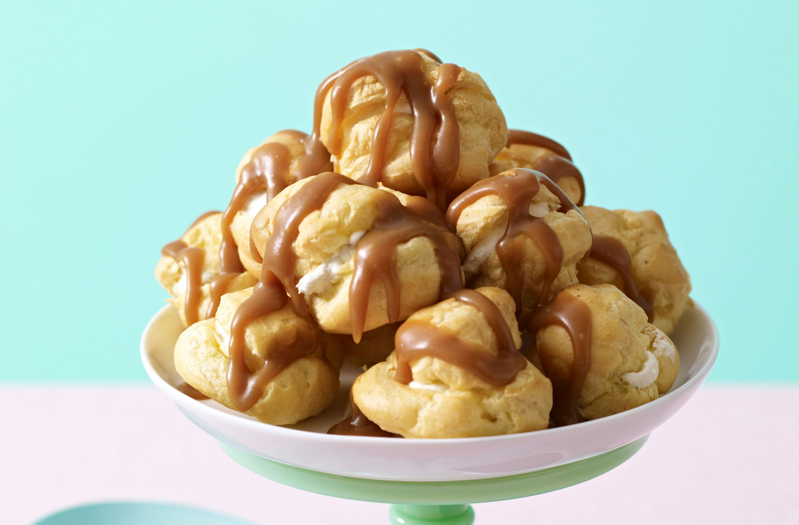 Banoffee profiteroles
