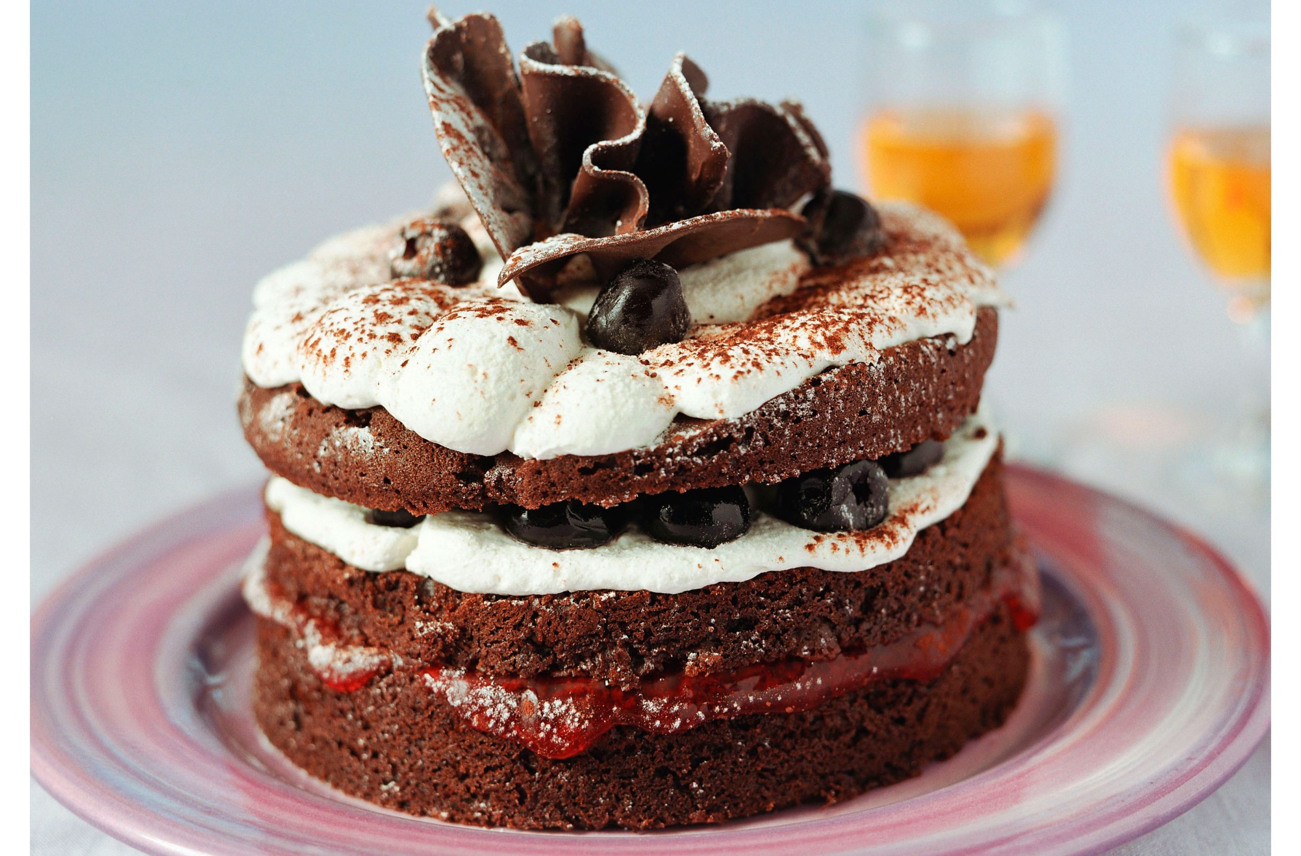 Chocolate gateau