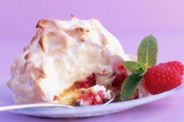 Lemon baked Alaska recipe