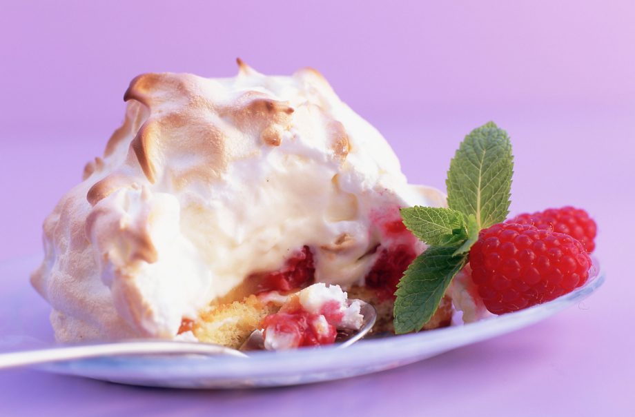Lemon baked Alaska