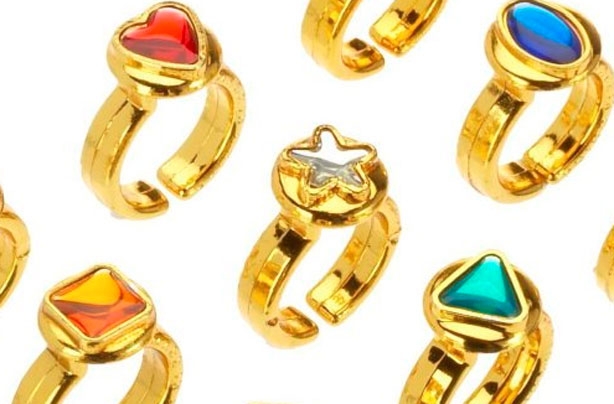 Princess rings - jubilee party bag ideas