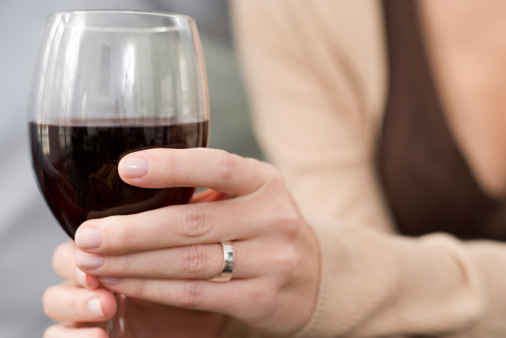 Adult Alcohol and Liver Disease red wine woman alcoholic