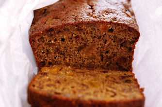 Nearly fat-free fruit loaf recipe