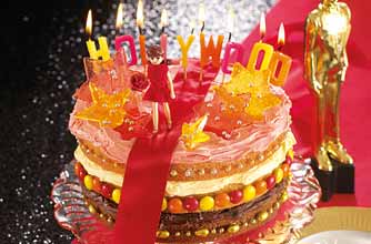Annabel Karmel's red carpet Hollywood cake