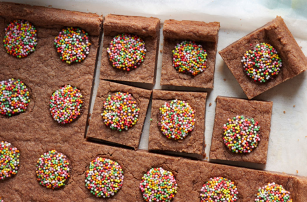 Chocolate Buttons Slice Dessert Recipes GoodtoKnow