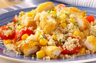 Chicken dipper couscous