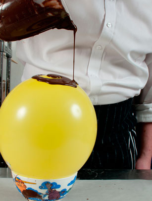 How to make a chocolate bowl