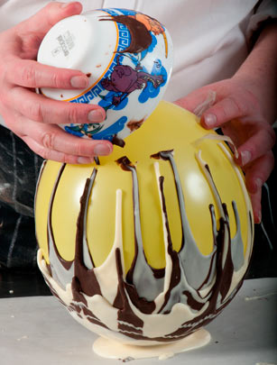 How to make a chocolate bowl
