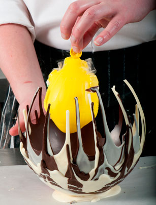 How to make a chocolate bowl