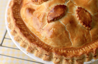 The Hairy Bikers' chicken pie