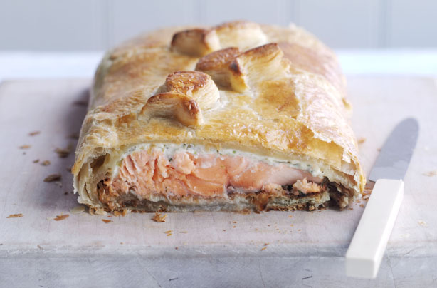 Salmon en croute