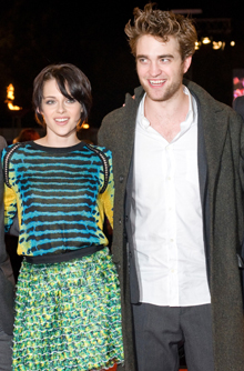 Robert Pattinson and Kristen Stewart