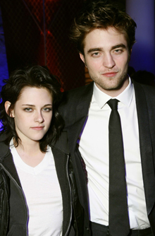 Robert Pattinson and Kristen Stewart