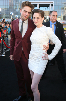 Robert Pattinson and Kristen Stewart