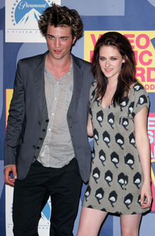Robert Pattinson and Kristen Stewart