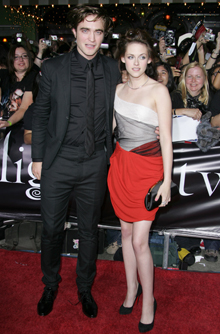 Robert Pattinson and Kristen Stewart