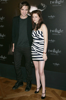 Robert Pattinson and Kristen Stewart