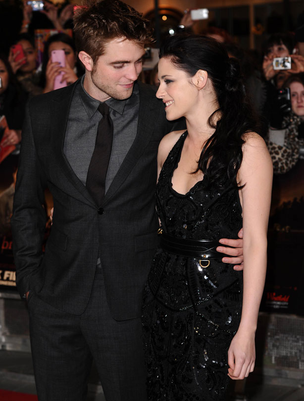 Robert Pattinson and Kristen Stewart