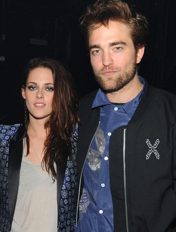 Robert Pattinson and Kristen Stewart