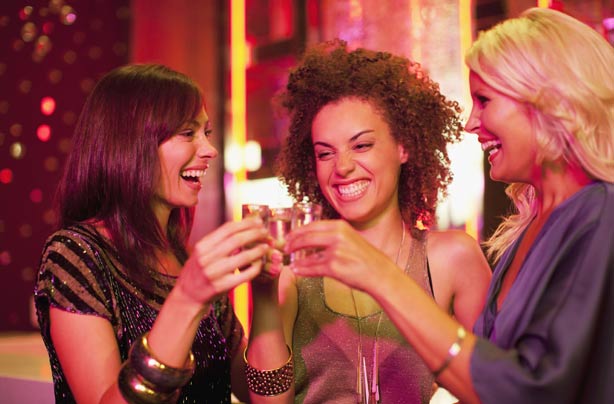 Women in a bar