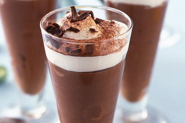 Cappucini chocolate mousses
